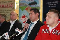 Konferencja przed Polska v Mołdawia