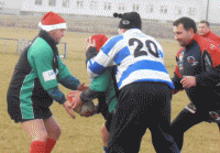 Rugbiści powitali Nowy Rok 2012