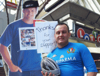 Papierowy Richie McCaw i reprezentacja Gruzji